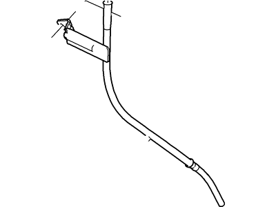 Ford Freestar Dipstick Tube - 3F2Z-6754-AA