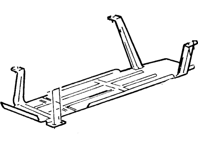 Lincoln Fuel Tank Skid Plate - F75Z9A147AA