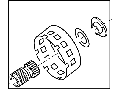 Ford 8C3Z-7A019-A Shell - Transmission Input