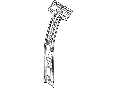 Ford 7C3Z-2624300-B B Pillar Assembly