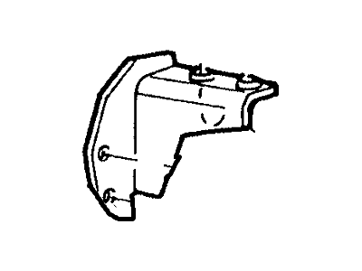 Ford F4TZ2B526A Bracket Brake Comb Valve