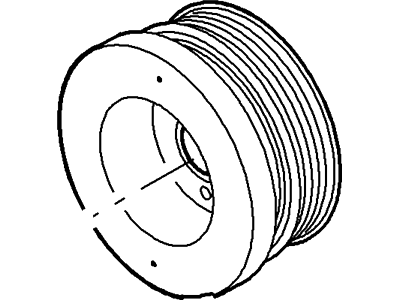 Ford 8R3Z-6312-D Crankshaft Pulley