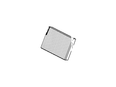 Ford 2R8Z-19N619-BA Filter - Odour And Particles