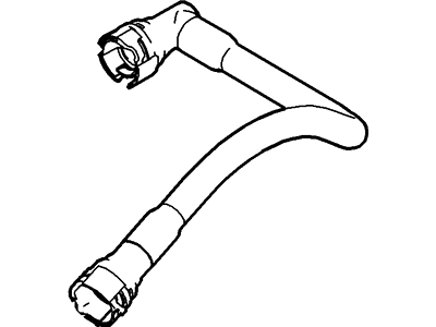 2008 Ford Escape PCV Hose - 8L8Z-6A664-A