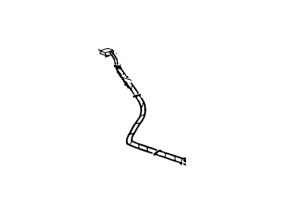 Lincoln Mark VII Battery Cable - D1PZ-14300-E