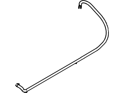 Ford F53 Cooling Hose - F81Z-8075-CA