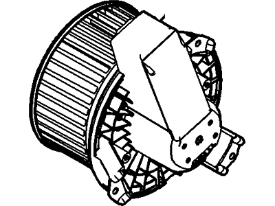 Ford AE9Z-19805-D Fan And Motor Assembly