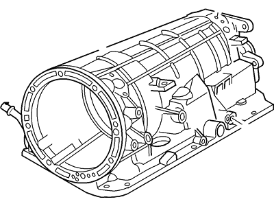 Ford 1L5Z-7005-FA Transmission Case Assembly