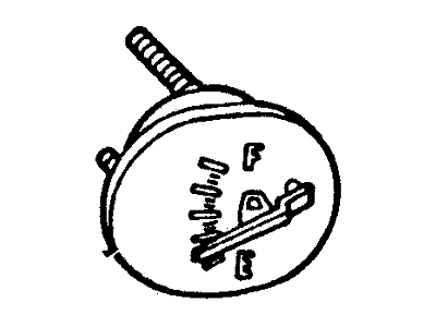 Ford E97Z9280B GAUGE ASY - FUEL