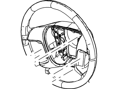 Ford 8H6Z-3600-DA Steering Wheel Assembly