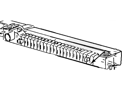 1998 Ford E-150 Radiator - 3C2Z-8005-AA