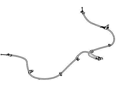 Ford BV6Z-2A603-C Cable Assy - Parking Brake