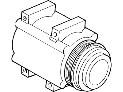 1997 Ford Contour A/C Compressor - 5U2Z-19V703-RA