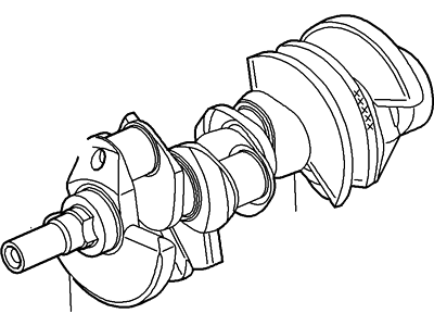 2018 Ford F-550 Super Duty Crankshaft - F7UZ-6303-A