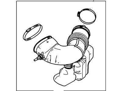 2009 Ford Mustang Air Duct - 8R3Z-9B659-C