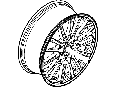 2014 Lincoln MKX Spare Wheel - BA1Z-1007-B