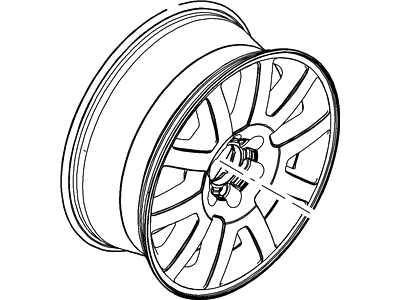 Ford BL1Z-1007-A Wheel Assembly