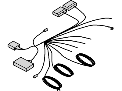 Ford CM5Z-14B504-B Wiring Assembly