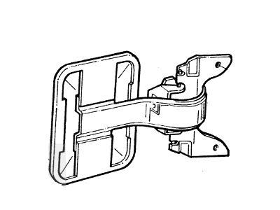 Ford E9TZ-99405A26-A Door - Fuel Tank Filler Access
