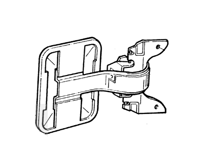 1994 Ford Aerostar Fuel Door - E99Z11405A26B