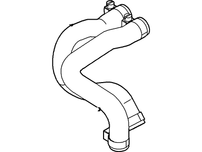 Ford 3W7Z-18472-AD Hose - Heater Water