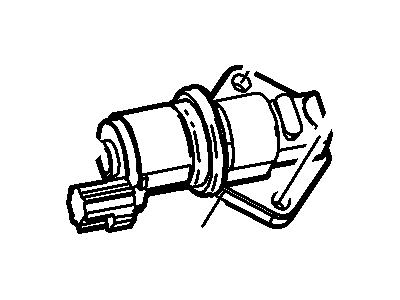 Ford 4F1Z-9F715-AA Valve Assy - Throttle Air By-Pass