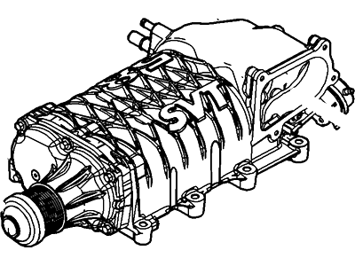 Ford DR3Z-6F066-A Supercharger Assembly