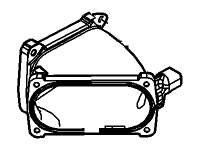 Ford DR3Z-9A589-A Spacer - Throttle Body