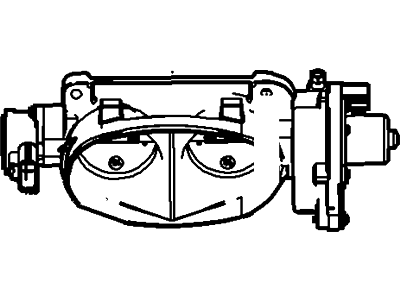 Ford 9C3Z-9E926-C Throttle Body And Motor Assembly