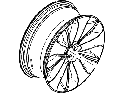 Ford BG1Z-1007-C Wheel Assembly