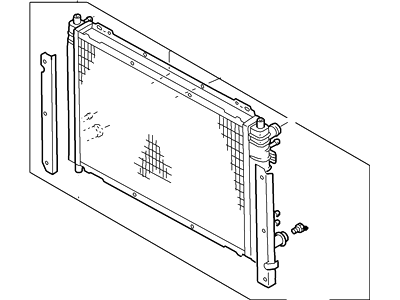 Ford Escape Radiator - 4L8Z-8005-JA