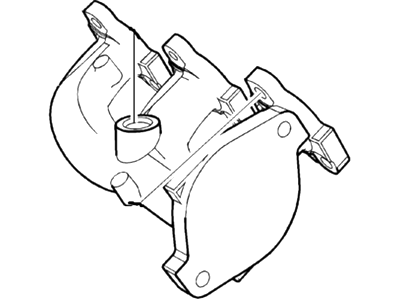 Ford Taurus Exhaust Manifold - 4F1Z-9430-AA