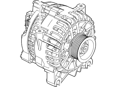 Mercury Mountaineer Alternator - 6L2Z-10346-A