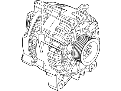 2010 Ford Explorer Alternator - 9L2Z-10346-A