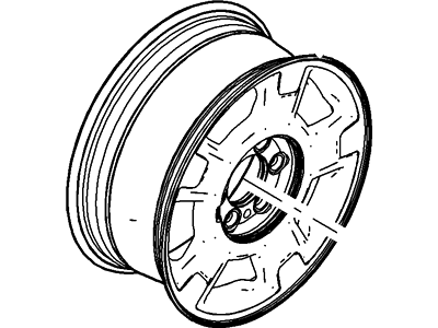 Ford AL3Z-1007-D Wheel Assembly