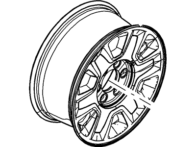 Ford 9L3Z-1007-J Wheel Assembly