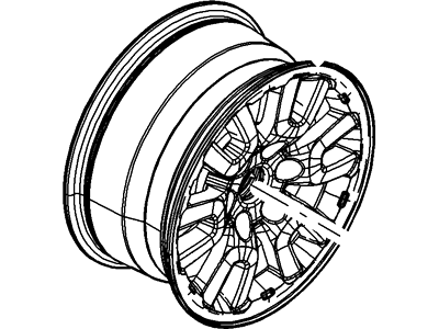 Ford AL3Z-1007-A Wheel Assembly