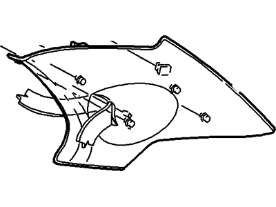 Ford 1W4Z5452019AAE Panel Trim