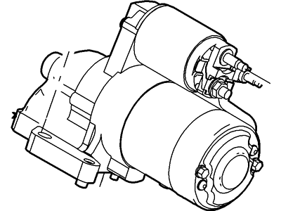 Ford 6E5Z-11002-BA Starter Motor Assembly