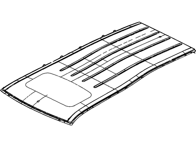 Ford 5F9Z-7450202-AA Panel Assembly - Roof