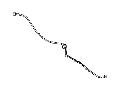 Ford F53 Stripped Chassis Parking Brake Cable - BU9Z-2853-A