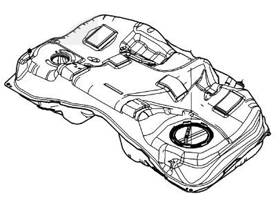 Ford Fuel Tank - 7E5Z-9002-A