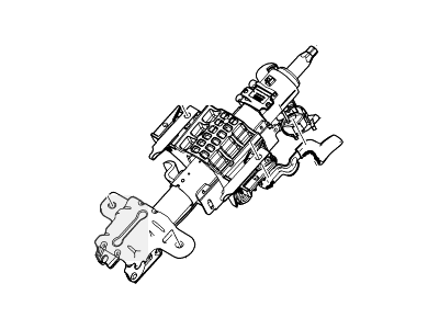 2015 Ford F-550 Super Duty Steering Column - CC3Z-3C529-R