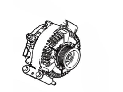 Ford 7C3Z-10346-CA Alternator Assembly