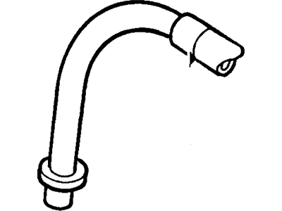 1989 Ford Bronco II A/C Hose - E8TZ-19837-A