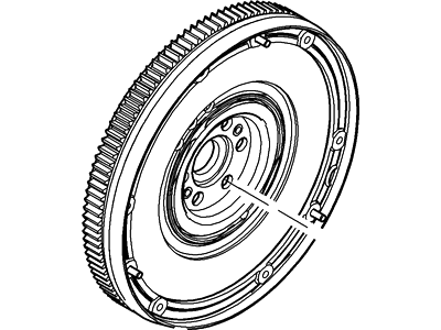 Ford 3S7Z-6375-MA Flywheel Assembly