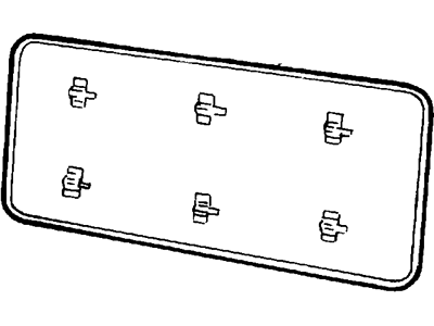 XF2Z1660508DAA Ford Panel Illustration 1 of 1