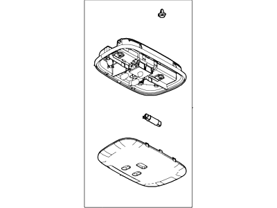 Ford Escape Dome Light - 8L8Z-13776-AB