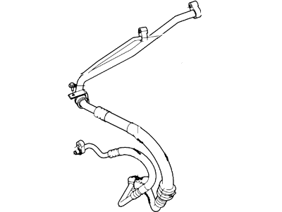 Ford 7H6Z-19D734-B Tube - Compressor To Manifold