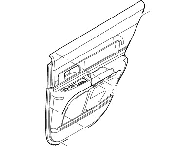 Ford 4W4Z-5427407-EAC Panel Assembly - Door Trim